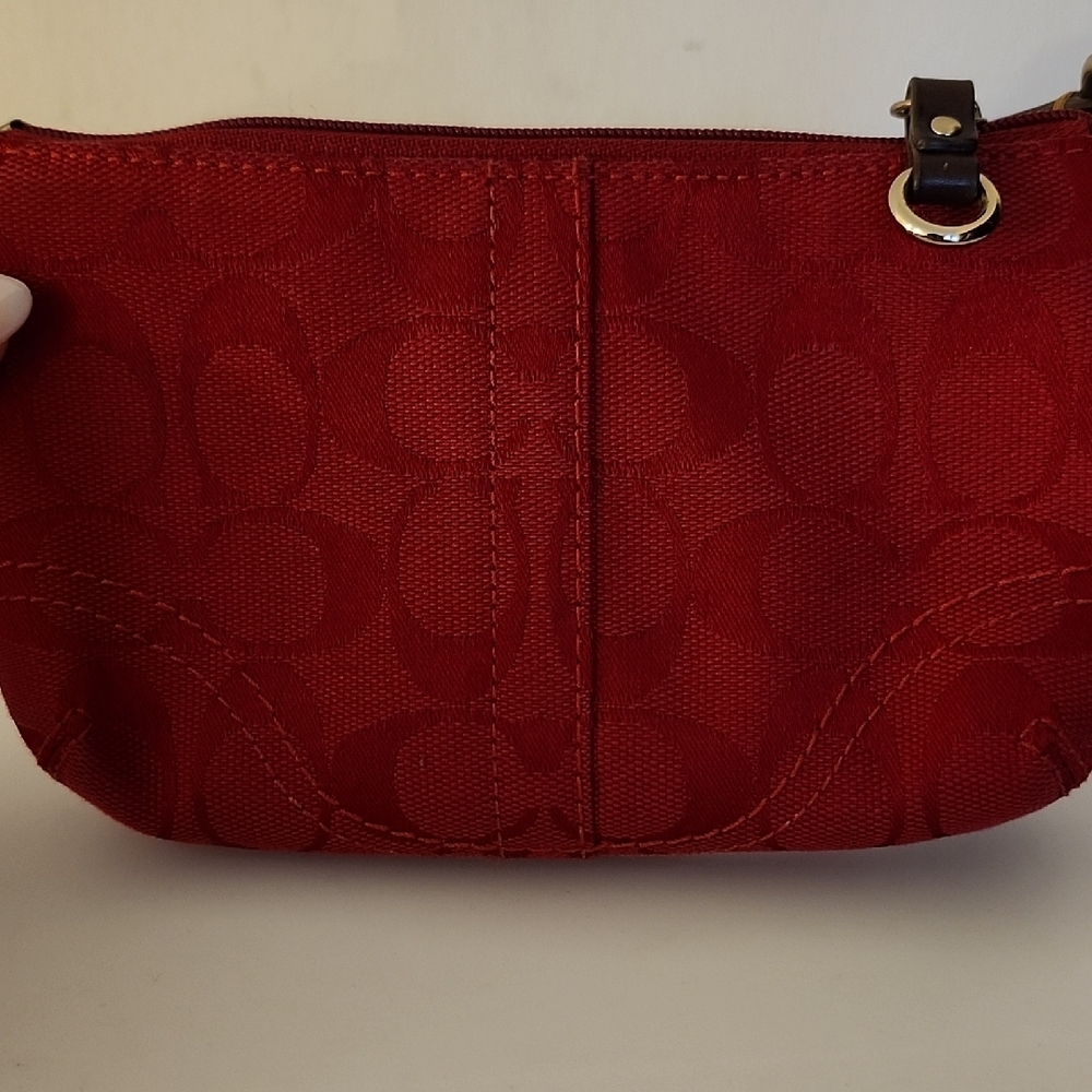 Coach Canvas Tote w/Free Coach Wristlet - Picture 15 of 15